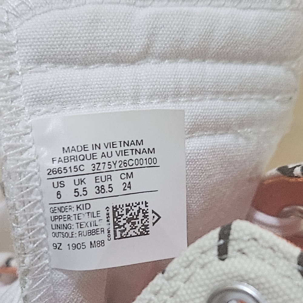 Converse Chuck "Not A Chuck" sneakers, Kids high-top size US 6 (24CM) - Picture 9 of 9